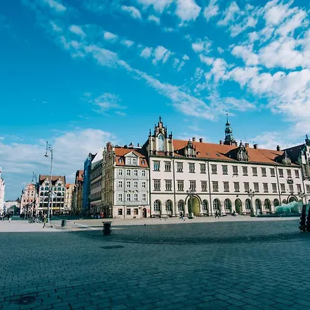 Lägenhet Klimatyczny Przy Rynku Wrocław